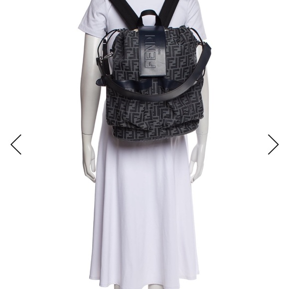 Fendi Black Women's Backpack - Picture 1 of 6